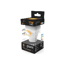 Лампа светодиодная Gauss Led A60-dim E27 11Вт 3000К диммируемая