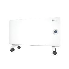 Конвектор электрический Thermex Frame 1500E белый, 1500 Вт, 20 м2, термостат, дисплей