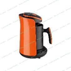Электрическая турка Energy EN-251T стекло,0,3л, 600Вт черный/оранж. автоотключение 107707