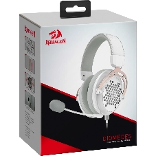 Гарнитура Redragon Diomedes белый, проводная, USB / mini jack 3.5 мм