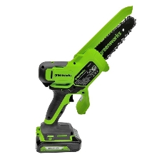 Цепная пила Greenworks GD24CSMNX аккум. 450Вт 0.6л.с. дл.шины:6