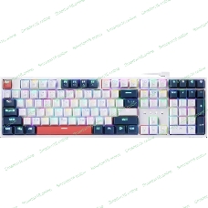 Клавиатура Redragon Whisper проводная, USB Type-A, белый