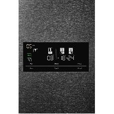 Холодильник Kuppersberg NMFV 18591 DX темный металл трехкамерный 390/170л морозилка снизу, No Frost, Side by Side