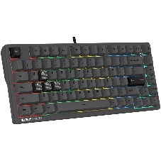 Клавиатура A4Tech Bloody MS76 проводная, USB Type-A, темно-серый