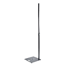Стойка для акустической системы K&M 26729-000-55 высота от 1110 до 1810 мм, дисметр трубы 35 мм, возможность использования в ограниченном пространстве, квадратное основание, цвет черный