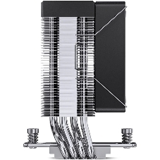 Кулер для процессора JONSBO CR-1400 V2 ARGb (180W, 4-pin PWM, 133мм, Al/Cu, 4x6мм, ARGb, 1x92мм, 38.2CFM, 33.8dBA, 2200RPM, S: 1700/1200/115X, AM4/AM5 черный)