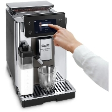 Кофемашина Delonghi Primadonna Aromatic ECAM630.75.TSM 1450Вт серебристый/черный