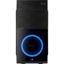 Компьютерный корпус Aerocool/Formula Cs-105 Blue (mATX, без БП, 1x USB3.0, 1x USB2.0, 1x 12cm blue LED front fan)