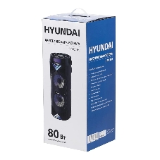 Минисистема Hyundai H-MC180 черный 80Вт/FM/USB/BT/SD/MMC