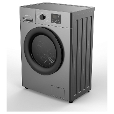 Стиральная машина Evelux EW 46121 S серебристая, загрузка фронтальная 6кг, 1000 об/мин., класс: A++