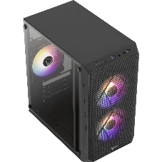 Компьютерный корпус Aerocool/Formula V Line CS-107 Plus mATX USB 3.0x1/USB 2.0x1/audio черный