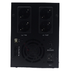 Источник бесперебойного питания (ИБП) Raskat ИБП Raskat HSL-3000VA (3000VA, 1800Вт, 4xCEE7, LCD, USB type-B, 2xRJ-45)