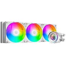 Система жидкостного охлаждения ID-Cooling FX360 Inf ARGb белый 120мм алюминий+медь 2000rpm 27.2db 4-pin 350W
