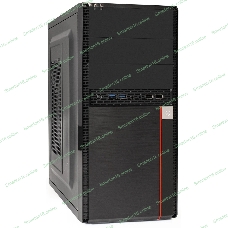 Компьютерный корпус Minitower ExeGate MA-371X-UNS450 (mATX, БП UNS450 с вент. 12см, 2*USB+2*USB 3.0, аудио, черный)