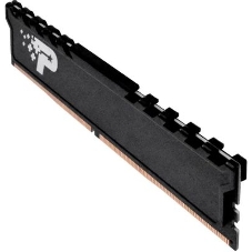 Оперативная память Patriot Signature Premium, DDR4, 16GB (1x16GB), 3200 MHz, CL22, с радиатором, чёрный