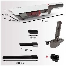 Пылесос ProfiCare PC-AKS 3102 weiss белый, 11.1 Вт, уборка сухая, пылесборник контейнер 0,5 л