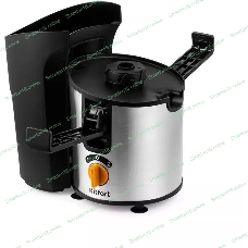 Соковыжималка центробежная Kitfort КТ-1138 800Вт рез.сок.:1000мл. черный/нержавеющая сталь