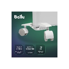 Конвектор электрический Ballu Ettore BEC/ETER-1500 белый, 1500 Вт, 20 м2, термостат, дисплей