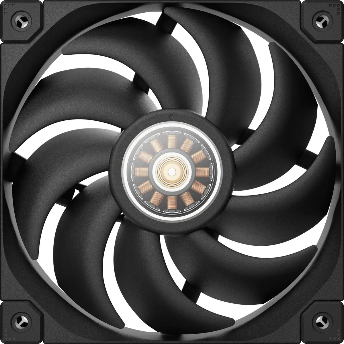 Вентилятор для корпуса DEEPCOOL FT12 черный, 120 мм, 2150 об/мин, 32 дБ, 4 pin