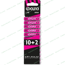 Элементы питания JazzWay LR03 (AAA) ФАZА Super Alkaline набор 10+2