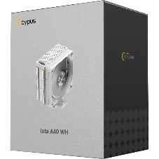 Вентилятор Cooler Ocypus Iota A40 WH Iota-A40-WH белый 120мм алюминий+медь 2000rpm 29db 4-pin 220W 156мм