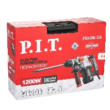 Перфоратор P.I.T. PBH26-C4, SDS-plus, 1200 Вт, 4,7 Дж, от сети