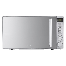 Микроволновая печь BBK 20MWS-721T/BS-M серебристый, 20 л, 700 Вт, переключатели - кнопки, поворотный механизм