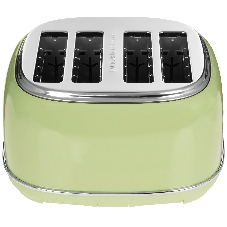 Тостер TESLER TT-445 зеленый, 1500 Вт, 4 слота