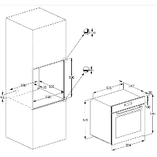 Духовой шкаф Beko BBIE 12300 XD