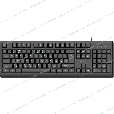 Клавиатура Acer OKW501 черный USB Multimedia (ZL.KBDEE.01U) кабель 1.8м