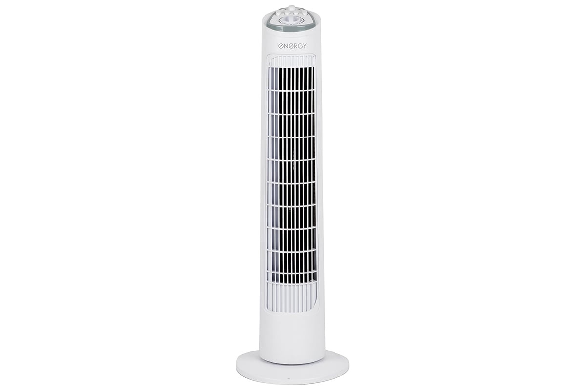 Вентилятор Energy EN-1622 TOWER белый, напольный, 50 Вт, 3 скорости, колонный