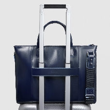 Сумка для ноутбука Piquadro Blue Square CA4021B2/BLU2 синий натур.кожа