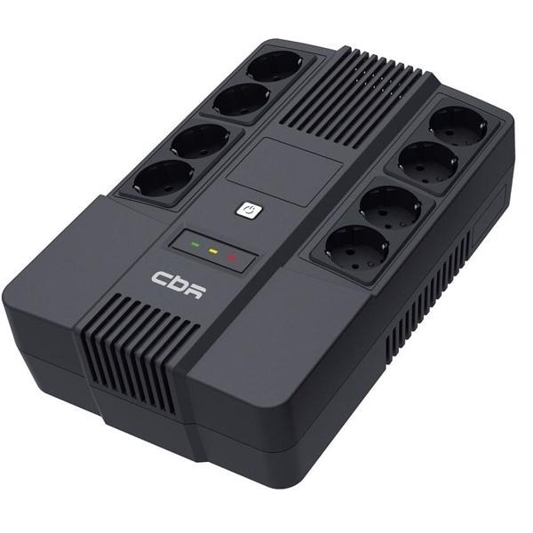 Источник бесперебойного питания CBR UPS-OFK-101E-600 / 600ВА / 360Вт / Schuko CEE 7 Outlets