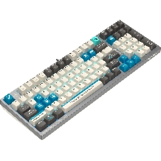 Клавиатура проводная A4Tech Bloody S98 Pixels Blue USB серый/бежевый