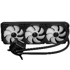 Жидкостная система охлаждения ASUS PRIME LC 360 ARGB LCD черный, алюминий/медь, 2500 об/мин, 36.5 дБ, 4 pin