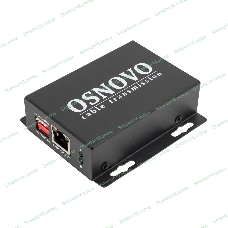 PoE удлинитель Osnovo E-PoE/1A 10M/100M Fast Ethernet на 400м (до 30W)