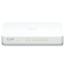 Коммутатор D-Link DGS-1008A, 8×1 Гбит/с, неуправляемый