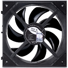 Кулер для корпуса Thermalright TL-M12QR Reverse (124x120x25mm, 4-pin PWM, ARGB, 47.6CFM, 23.2dBA, 1500RPM, черный)