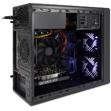 Компьютер IRU Tactio 310H6SEA MT i5 12400F (2.5) 16Gb SSD512Gb RTX 3050 6Gb FreeDOS GbitEth 500W черный (RUS) (2113794)