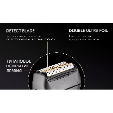 Электробритва Polaris PMF1014 RC PRO черный/графит
