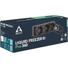 Жидкостная система охлаждения Arctic Cooling Liquid Freezer III Pro 360 Multi Compatible All-In-One ACFRE00180A черный 120мм алюминий+медь 3000rpm 4-pin