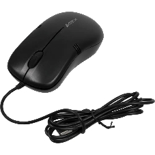 Мышь проводная A4Tech OP-560NU черный, 1200 dpi, USB, кнопки - 3