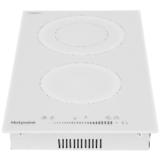 Электрическая варочная поверхность Hotpoint HR 3O2 WH, 2 конфорки, с зоной расширения, стеклокерамика, 3200 Вт