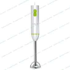 Блендер погружной Starwind SBP1113 750 Вт, белый/зеленый