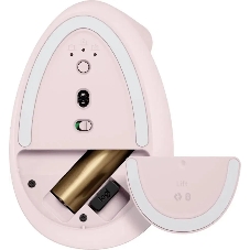 Мышь беспроводная Logitech Lift розовый, 4000 dpi, радиоканал, Bluetooth, USB, кнопки - 6