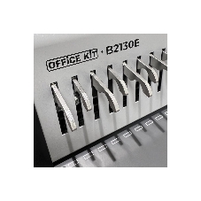 Переплетчик Office Kit B2130E A4/перф.35л.сшив/макс.500л./пластик.пруж. (6-51мм)/электр.