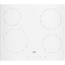 Электрическая варочная поверхность Beko HIC64400W, 4 конфорки, стеклокерамика, 6000 Вт