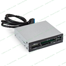 Кард-ридер ExeGate CR-415/черный/CF/SD/MMC/MS/MS Duo/MS Pro/T-Flash/USB 2.0/металл