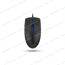 Мышь проводная A4Tech N-530 черный, 1200 dpi, USB, кнопки - 3