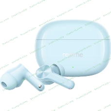 Наушники TWS Realme Buds T200x голубой, внутриканальные, Bluetooth, до 30 ч